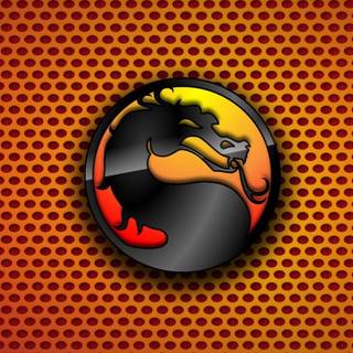 Mortal Kombat logo iPhone wallpaper