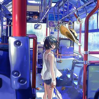 Bus iPhone wallpaper