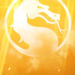 Mortal Kombat logo iPhone wallpaper