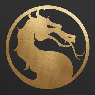 Mortal Kombat logo iPhone wallpaper