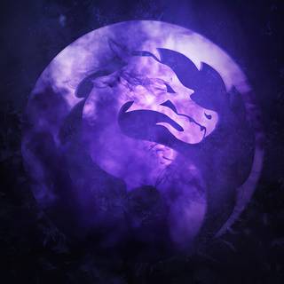 Mortal Kombat logo iPhone wallpaper