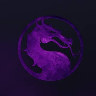 Mortal Kombat logo iPhone wallpaper