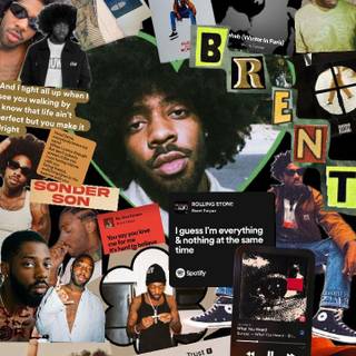 Brent Faiyaz phone wallpaper