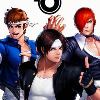 King of Fighters phone wallpaper