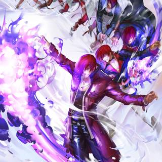 King of Fighters phone wallpaper