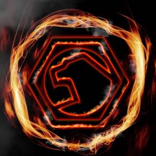 Mortal Kombat logo iPhone wallpaper