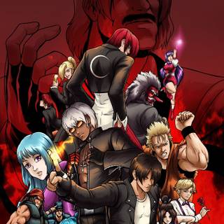 King of Fighters phone wallpaper