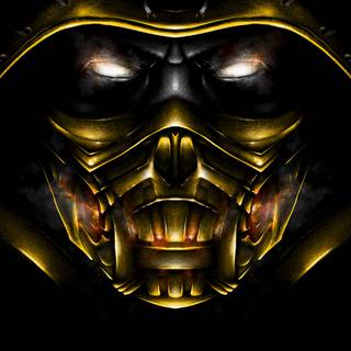 Mortal Kombat logo iPhone wallpaper