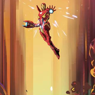 Comic book iPhone wallpaper