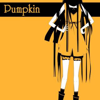 Yellow anime phone wallpaper