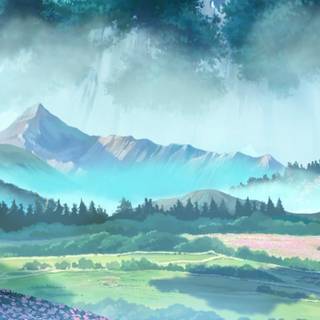 Anime phone scenery wallpaper