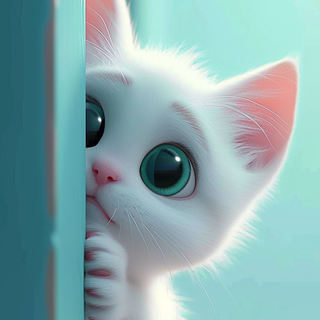 Cute kitten phone wallpaper