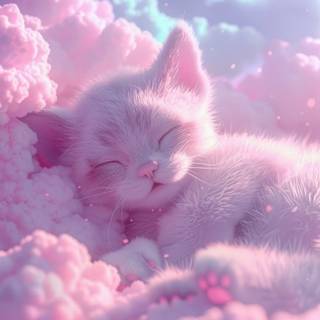 Cute kitten phone wallpaper