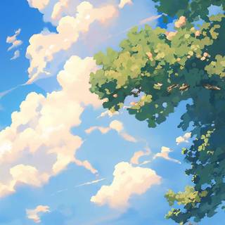 Anime phone scenery wallpaper