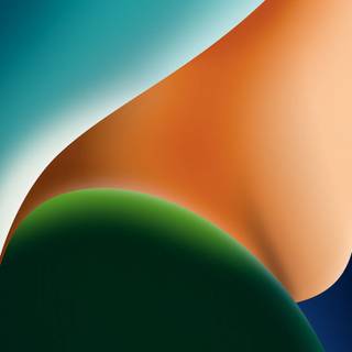 Blue green iPhone wallpaper