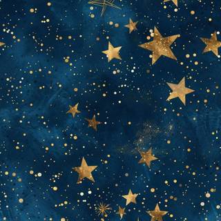 Blue and gold iPhone wallpaper