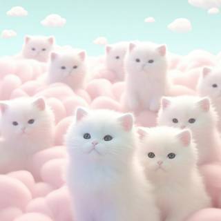 Cute kitten phone wallpaper