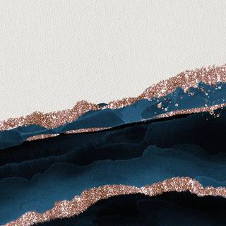 Blue and gold iPhone wallpaper