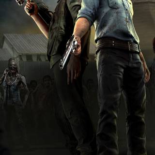 iPhone The Walking Dead wallpaper