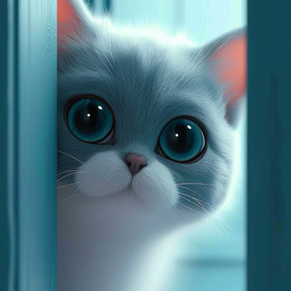 Cute kitten phone wallpaper