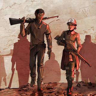 iPhone The Walking Dead wallpaper