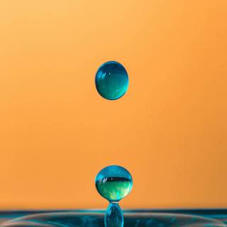 4k iPhone orange wallpaper