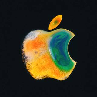 4k iPhone orange wallpaper