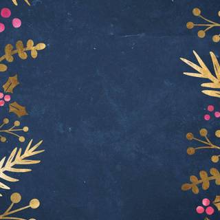 Blue and gold iPhone wallpaper