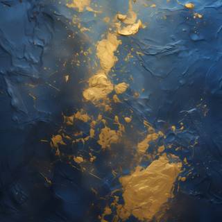 Blue and gold iPhone wallpaper