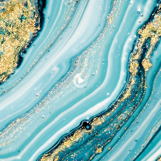 Blue and gold iPhone wallpaper