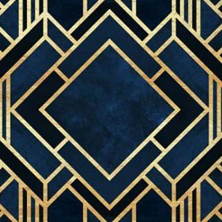 Blue and gold iPhone wallpaper
