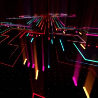 Neon abstract wallpaper