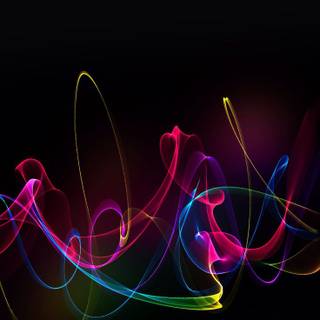 Neon abstract wallpaper