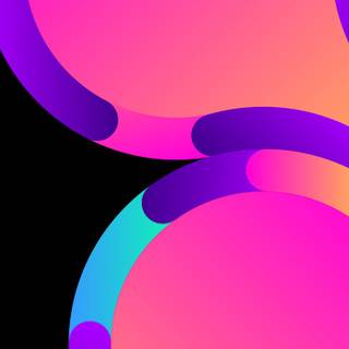Neon abstract wallpaper