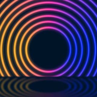 Neon abstract wallpaper