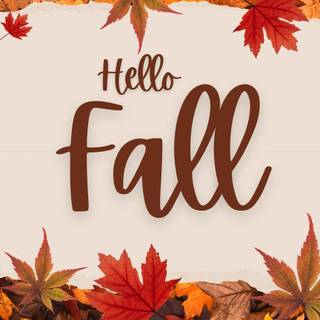 Futuristic autumn wallpaper