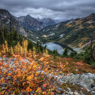 Rocky Mountains autumn wallpaper
