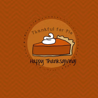Thanksgiving preppy collage wallpaper