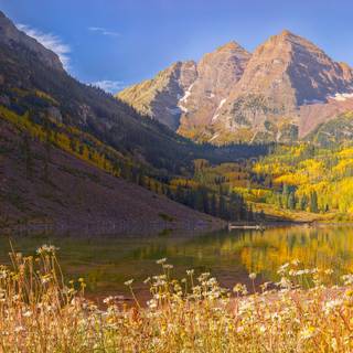 Rocky Mountains autumn wallpaper