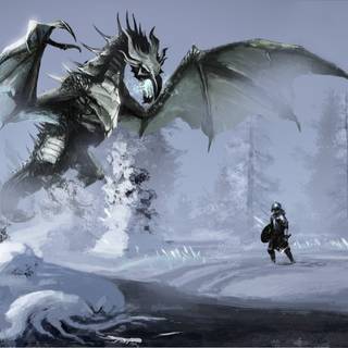 PC gaming winter wallpaper