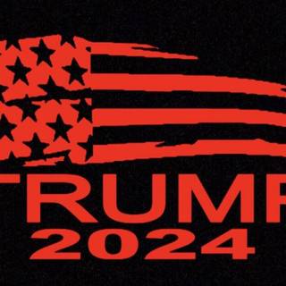 2024 Trump flag wallpaper