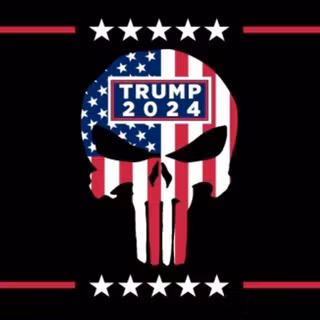 2024 Trump flag wallpaper