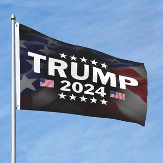 2024 Trump flag wallpaper