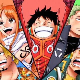 One Piece Straw Hat crew wallpaper