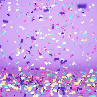 Confetti blast wallpaper
