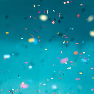 Confetti blast wallpaper