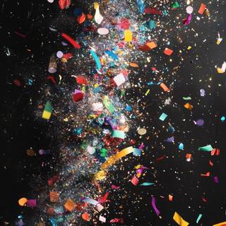 Confetti blast wallpaper