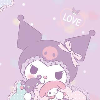 Kuromi mobile wallpaper