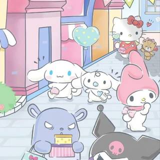 Kuromi mobile wallpaper