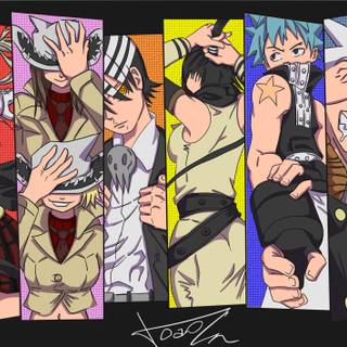 Soul Eater characters wallpaper